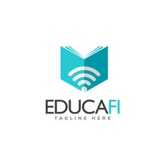 wifi Tech savvy online tutoring Logo
