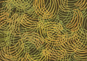 abstract colorful Veggies and fruits illustration background.