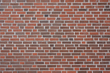 Brick wall red ornamental background texture