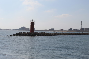 lighthouse at morning