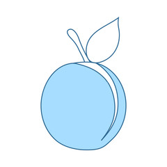 Icon Of Peach