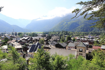 Samoëns en Haute-Savoie, France