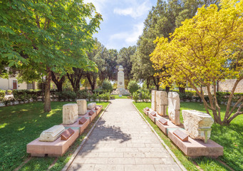 Saturnia (Italy) - The thermal waters and little village of Saturnia in the municipal of Manciano,...