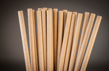 Ecological straws or tube for drinking water just say 'no' to plastic small and lightweight and as such often evade recycling efforts