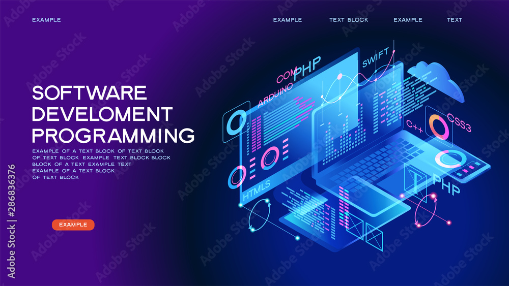 Poster programming web banner