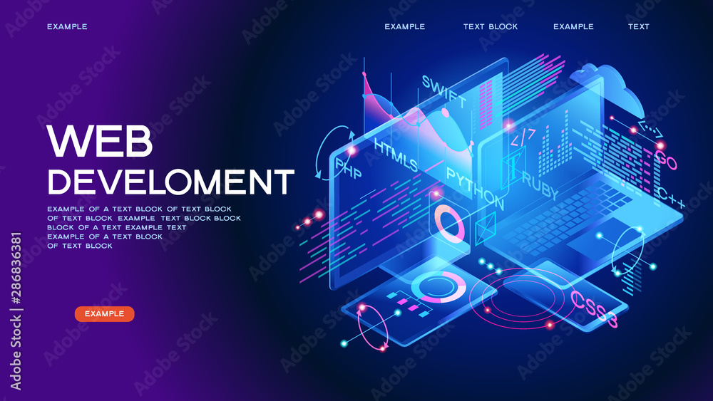 Poster programming web banner