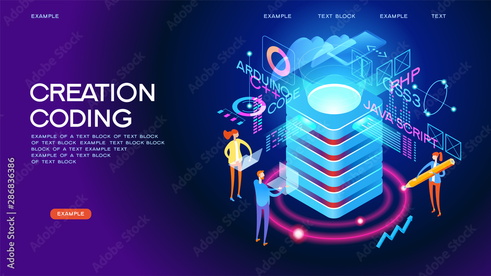 Poster programming web banner