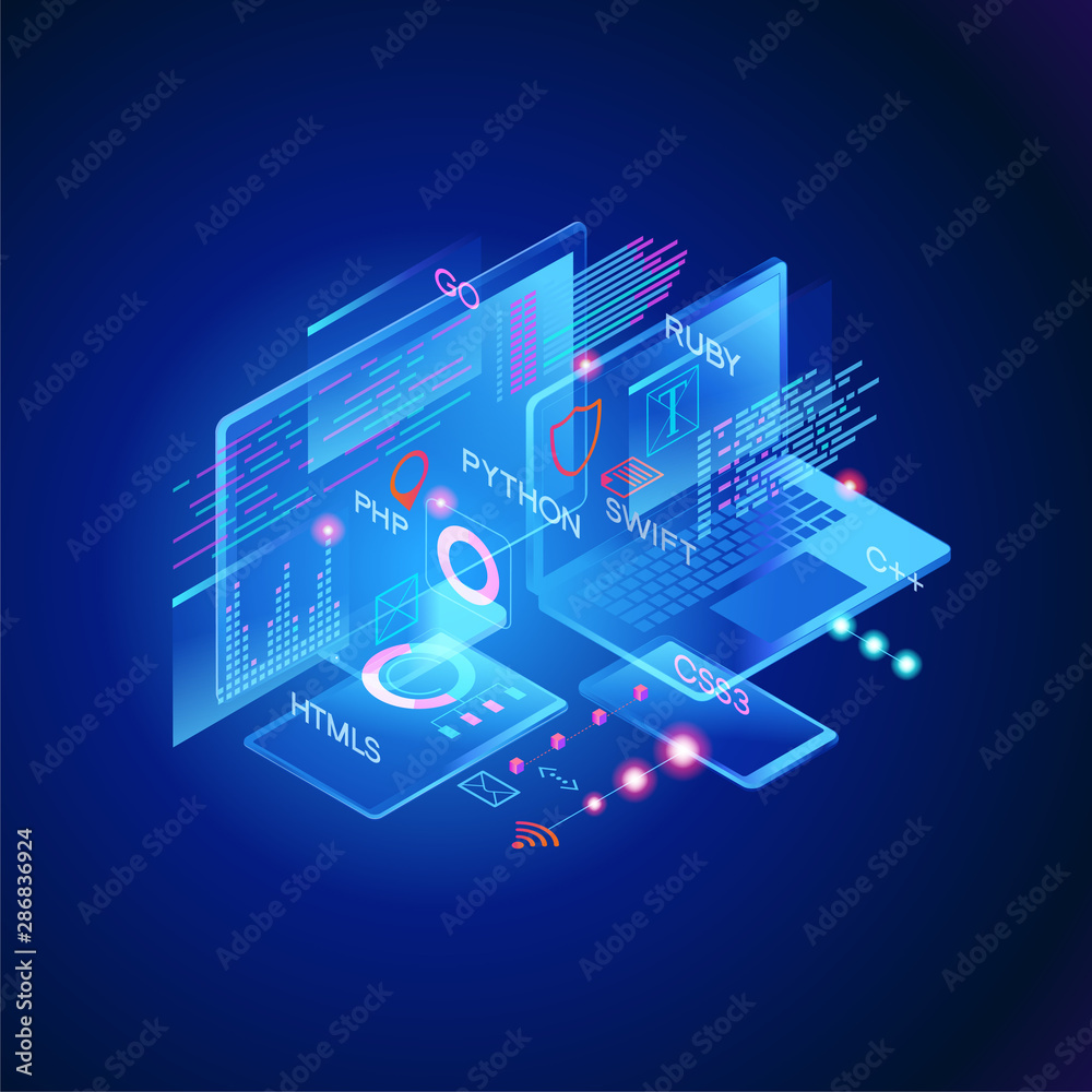 Poster programming web banner