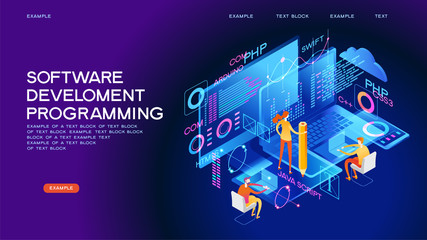 Programming web banner