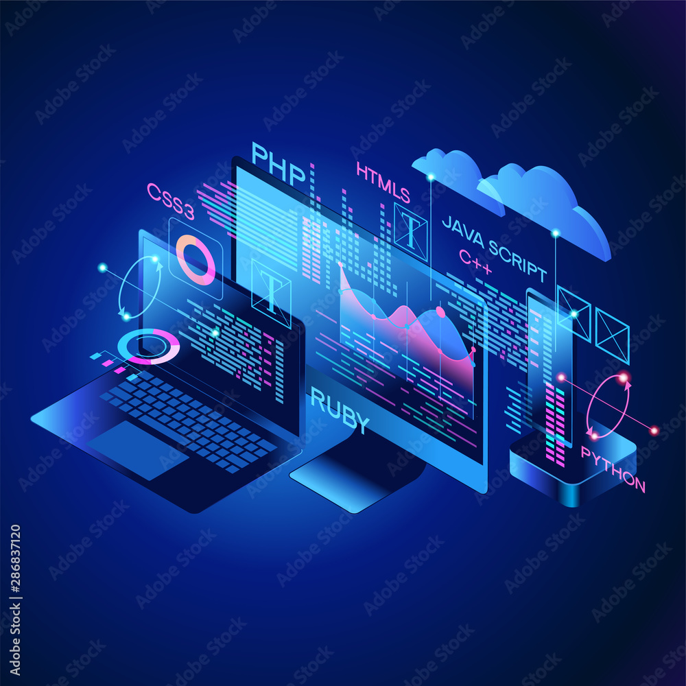 Poster programming web banner