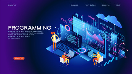 Programming web banner