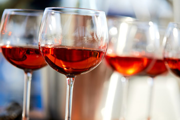 glasses of wine