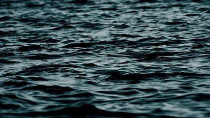 Black waves. Abstract black liquid.