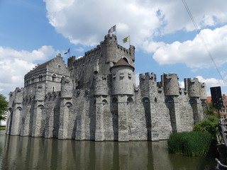  View of the Castle of the Counts of Flanders.