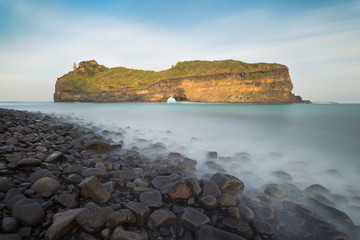 The spectacular Hole In The Wall near Coffee Bay in the Transkei (Wild Coast) - South Africa