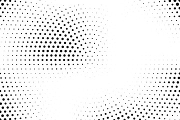 Abstract halftone dotted background