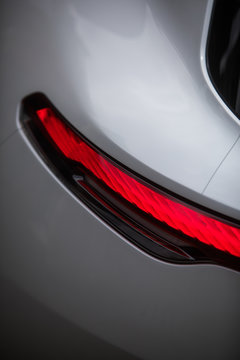 Tail Lights Of A Supercar