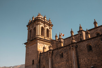 Fototapeta na wymiar Catedral Cusco Perú
