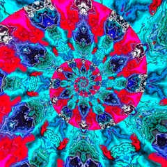 abstract background with flowers