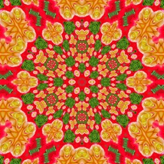 seamless pattern with flowers