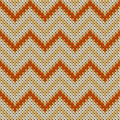Macro chevron stripes christmas knit geometric 