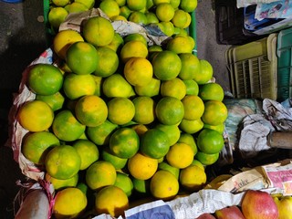 fruits and fruit shops in the local market