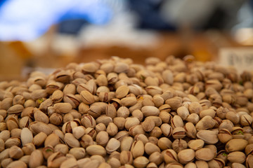 Pistacchio in the market of Ortigia, Syracuse