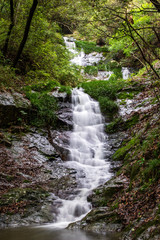 Fototapeta premium Taido waterfall in Okayama city,Japan