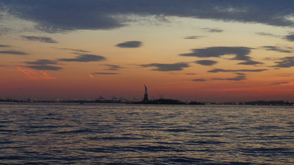 Sky Scene At Dusk