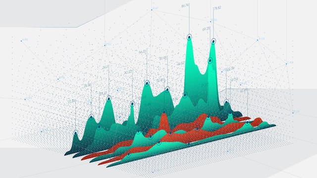 Technology backdrop abstract connection dots, Futuristic infographics data graphic, Hi-tech concept innovation