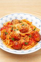 ミートボールスパゲッティー