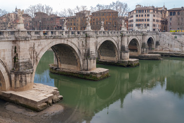 Naklejka premium Sant Angelo Bridge