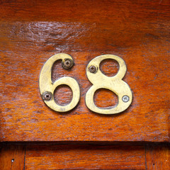 number 68