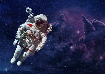Fototapeta na wymiar astronaut in space 