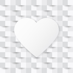 Heart Love Icon Background. Love symbol. Valentine. Heart of love. Vector illustration