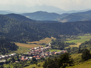 village in mountains