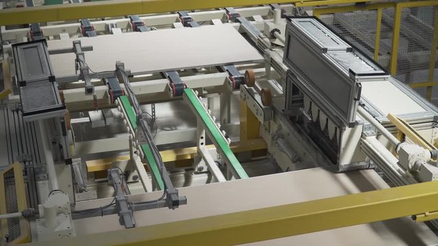 drywall manufacturing plant, new technologies, clean nature