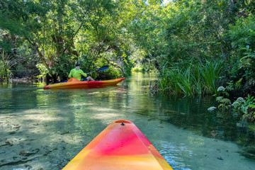 Kayaking on Juniper Springs Creek, Florida