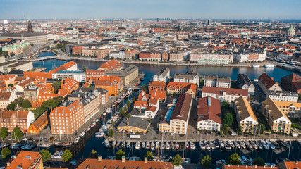 Fototapeta na wymiar Cityscape of Copenhagen