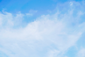 Blue sky with cloud at Phuket Thailand.