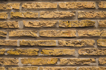 Old brick wall texture as a background. Abstract backdrop