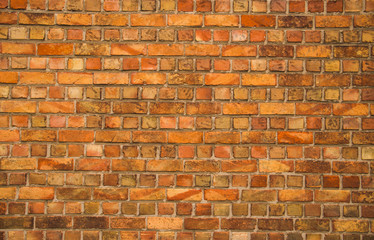 Old brick wall texture as a background. Abstract backdrop