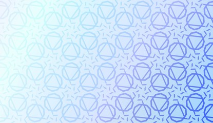 Light Pastel color Gradient Background with Geometric Pattern. For Your Graphic Invitation Card, Poster, Brochure. Vector Illustration.