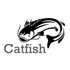 Catfish art logo design inspiration