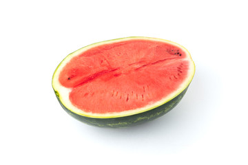 Watermelon isolated on white background.