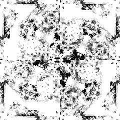 Geometric and abstract background texture design, futuristic background pattern, colorful kaleidoscope background and islamic ottoman art