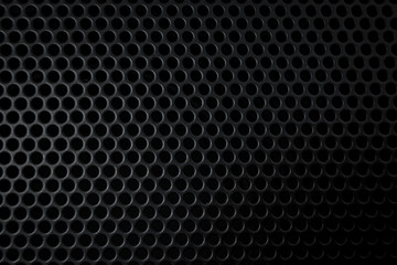 black metal texture. blank for designers. round lattice
