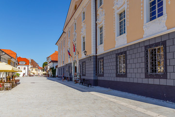 Schloss Thurn, Radovljica, Slowenien. 09.08.2019.