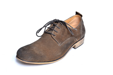 Burnt Swede men safari isolated shoe