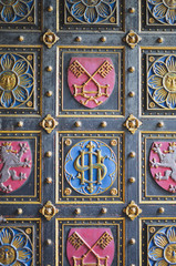 Antient Church Door in Prague